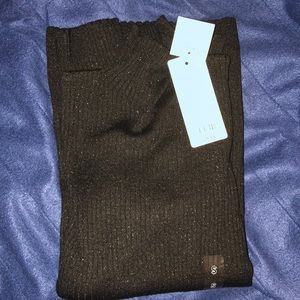 High neck sweater